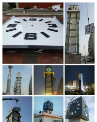 来图即可定制各种类型塔钟钟表