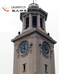 制作各种造型的学校塔钟