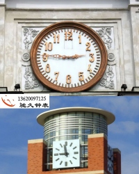 驰久钟表户外顶楼建筑塔钟