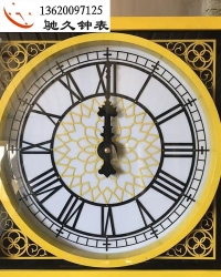 大型外墙立面景观钟表