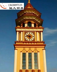 室外塔钟装饰